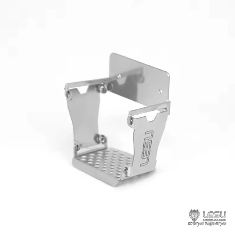 RC نموذج LESU الكابينة أجزاء دواسة معدنية ل RC 1/14 Tgs شاحنة قلابة هيدروليكية قلابة نموذج سيارة اللعب في الهواء الطلق TH05801 #3