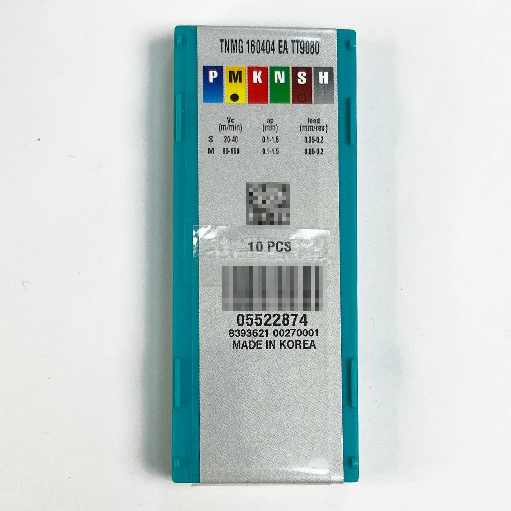 

HUAZHICHUN TNMG 160404 EA TT9080 Tool Inserts Carbide Milling And Turning Milling Cutter