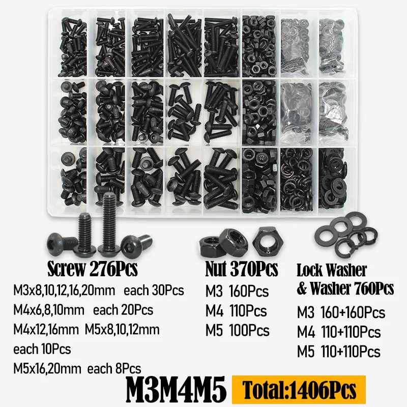 M3M4M5 1406pcs