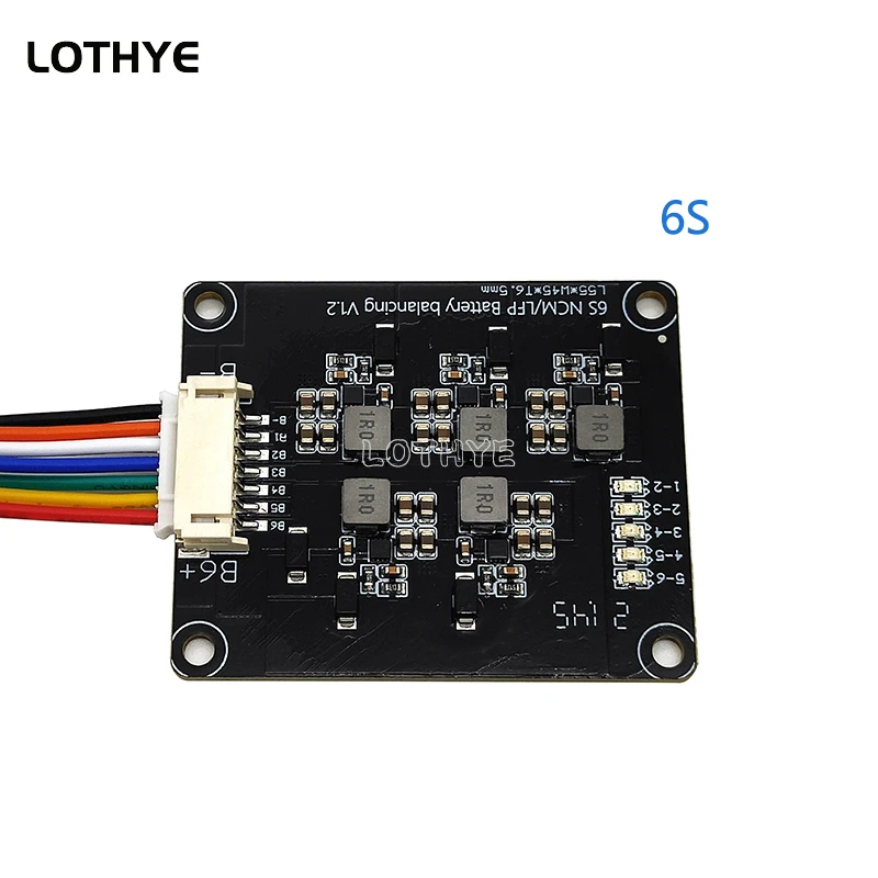 2S-17S High Current 1.2A Balance Equalizer Module Li-Ion Lifepo4 Lithium Battery Active Balancer Energy Transfer BMS