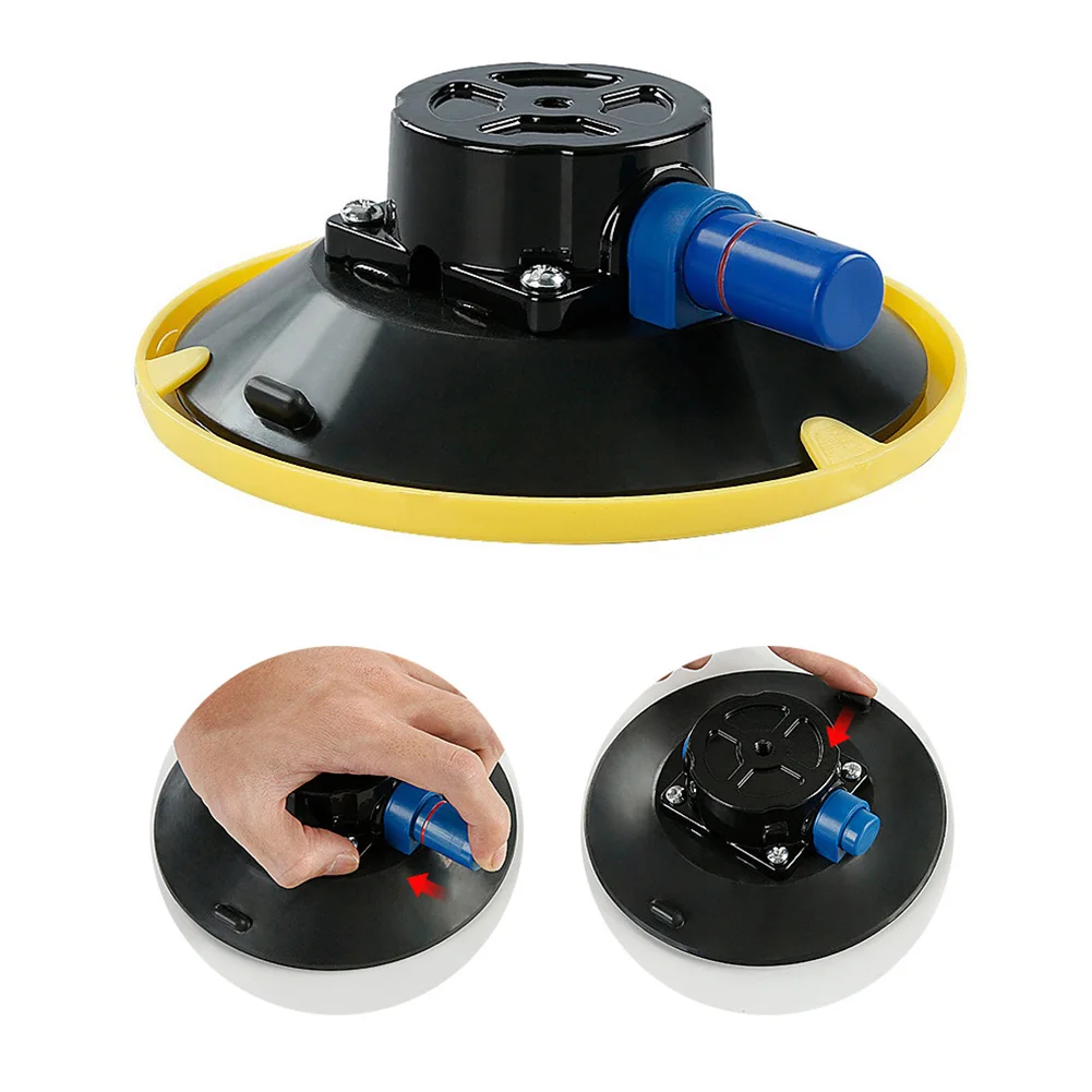 

1 Pcs Suction Cup Glass Hand Tools Metal Vacuum Suction Cups Aluminum Boats Countertops 6\\\\\\\" Suction Cup Mount Base
