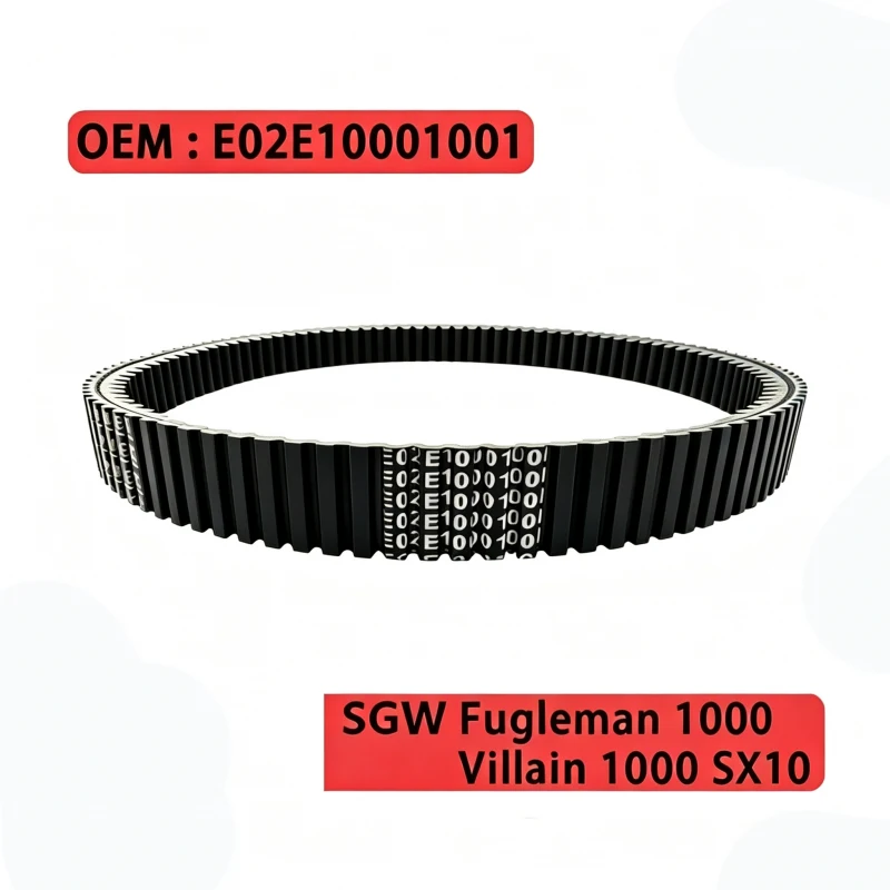 CVT Drive Belt For Fugleman 1000 Villain 1000 SX10 UT10 UT10X UT10E 1000 41E4335 E02E10001001 LU099133