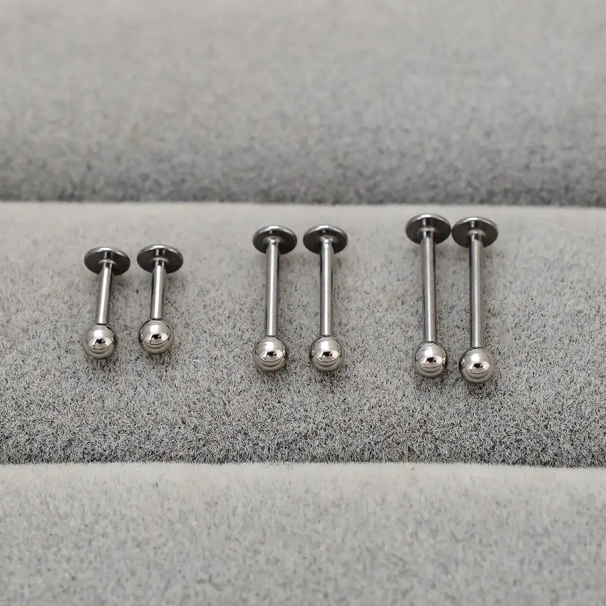 6/8/10/12mm Stainless Steel Golden Ball Labret Lip Piercing Jewelry Tragus Cartilage Stud Earring For Women / Men 2025 Trend 16G