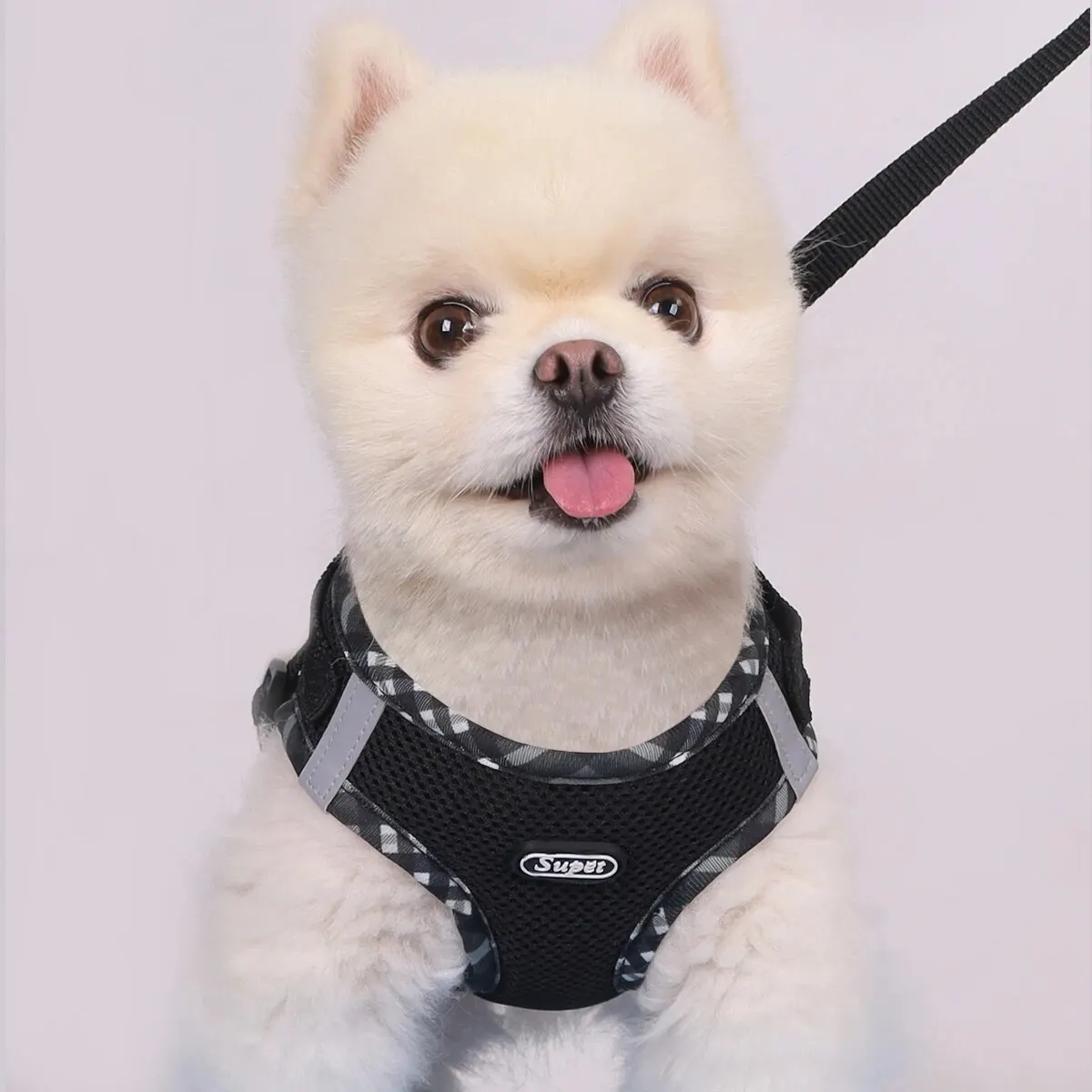 Supet 1pc Dog Harness, Anti-Pull, Pet Harness, Adjustable, Easy to Control, Suitable for Small, Medium Dogs