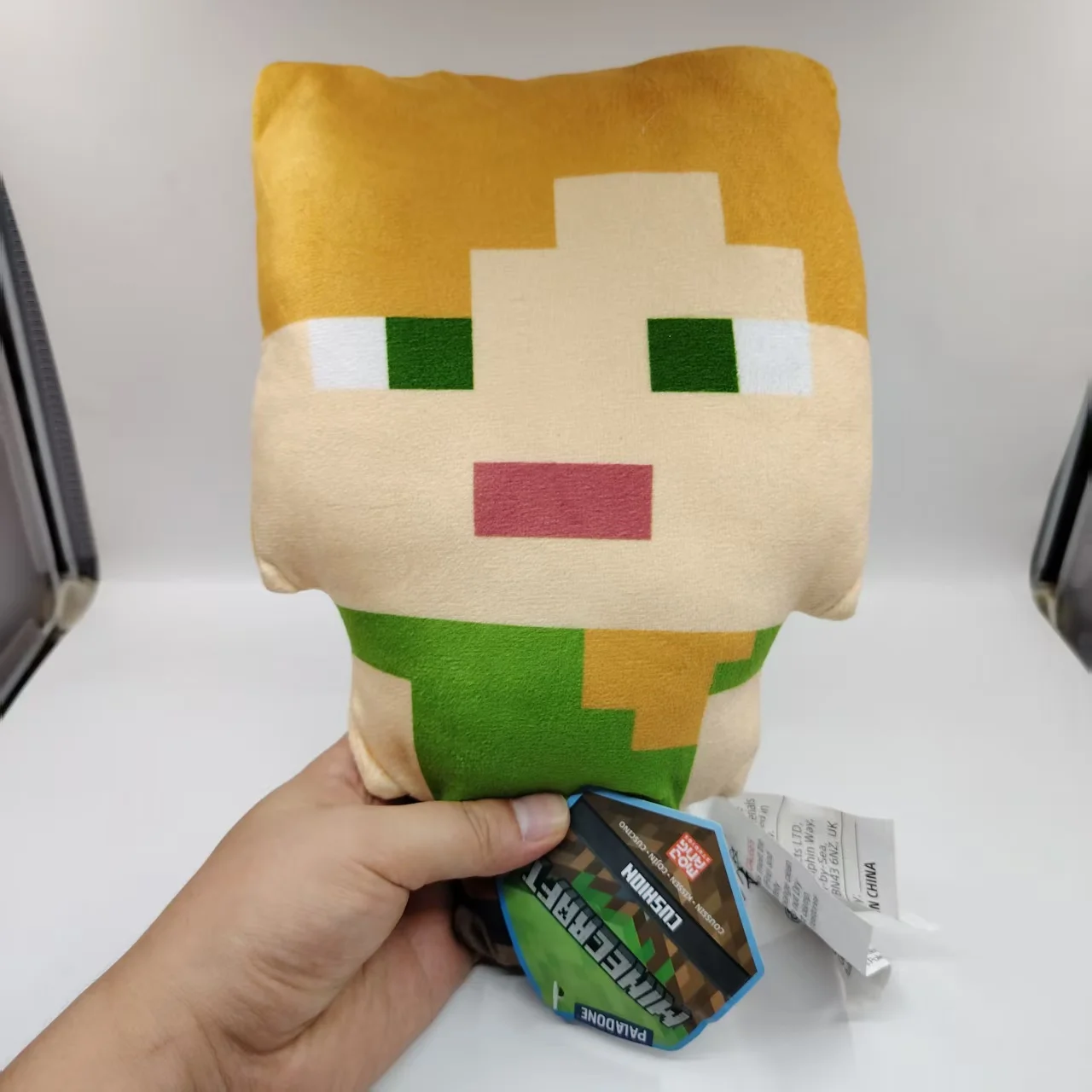 私の世界オリジナルぬいぐるみ30-40cmクリーパースティーブぬいぐるみ人気ゲームキャラクター面白い枕飾りおもちゃ