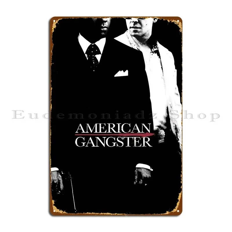 American Gangster Metal Sign Poster Printing Printing Cave Cave Garage Tin Sign Poster