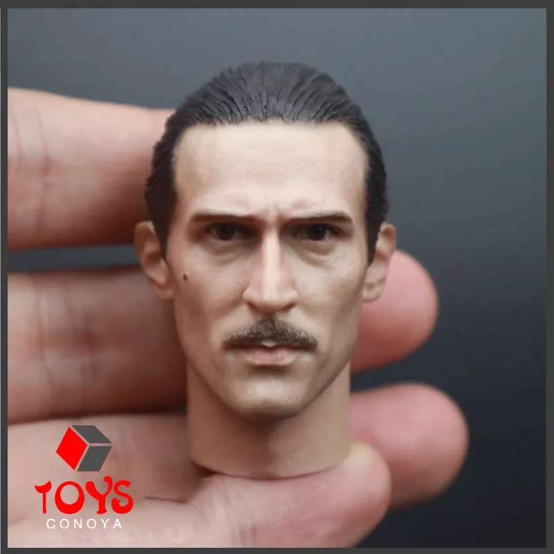 1/6 Scale The Godfather Middle-aged Robert De Niro Male Head Sculpture Fit 12-inch Action Figures Body Doll