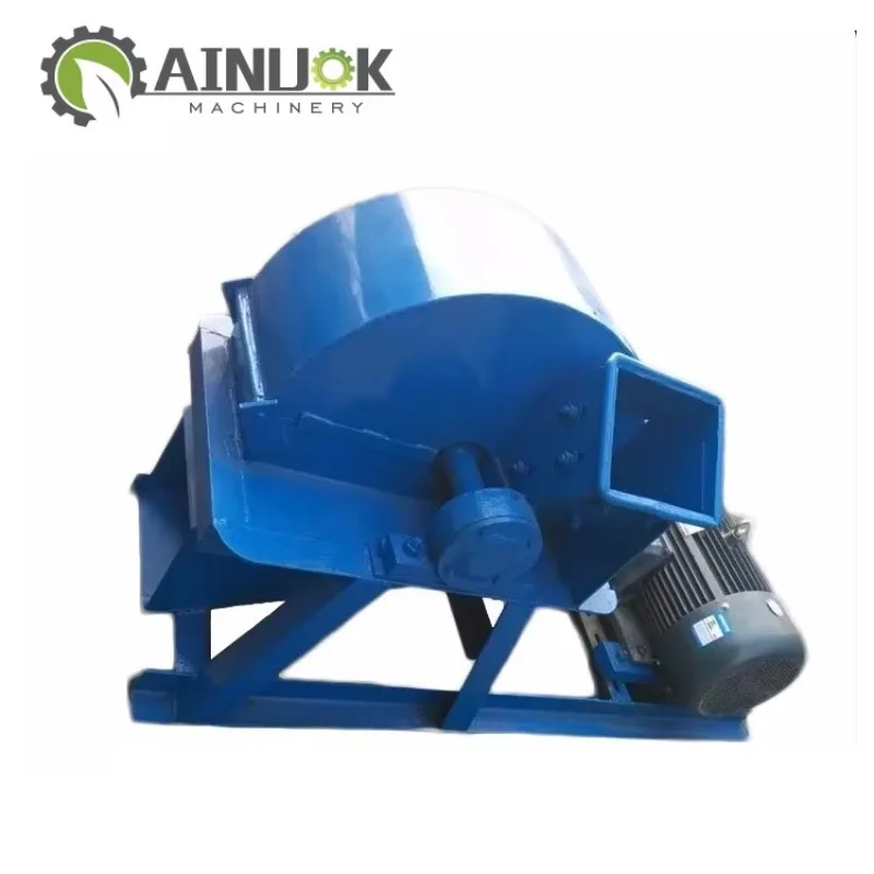 متعددة الوظائف القشرة كسارة النفايات آلة الطاحن الخشب صنع نشارة الخشب كسارة الخشب محرك الديزل #6
