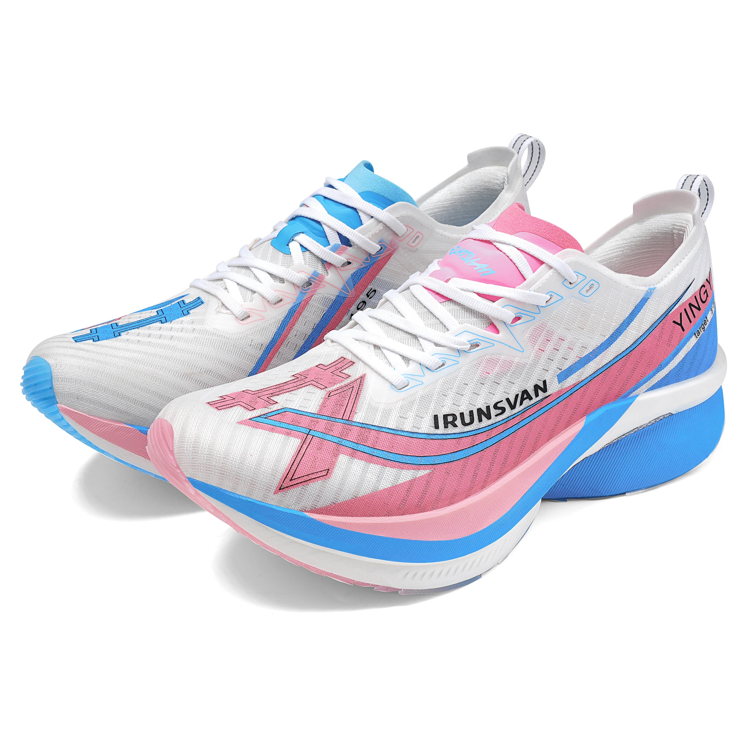 2024 IRUNSVAN Shadow Wing 2.0 Carbon Sport Shoes Original Unisex Sneakers Outdoor Marathon Running Shoes Cushioned Rebound Shoes
