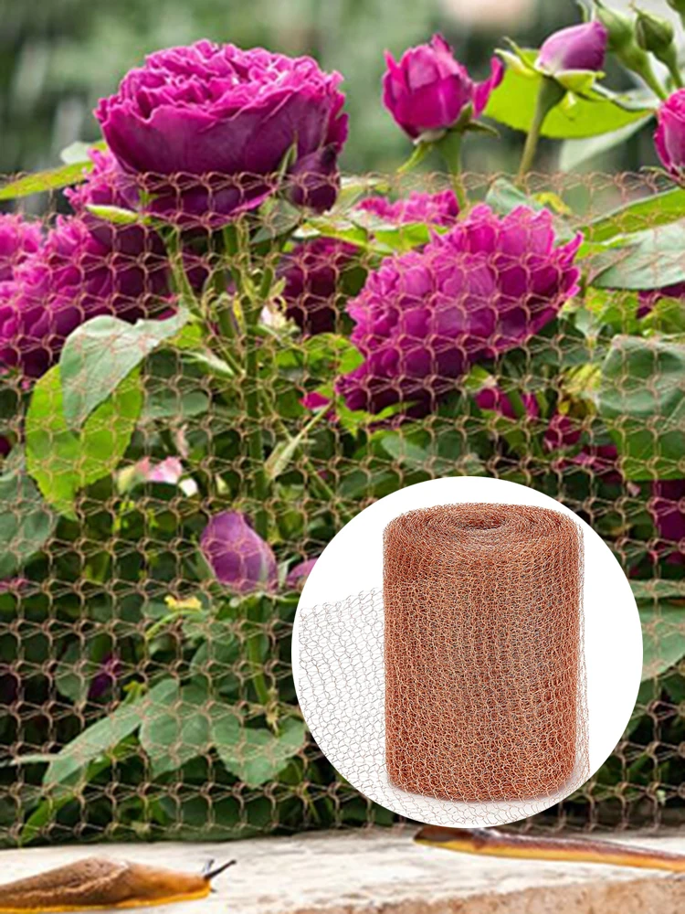 

Snail Proof Copper Tape Defense Fence Mesh Collar 100% Wire Wool Raised Bed For Garden Repellent Rat