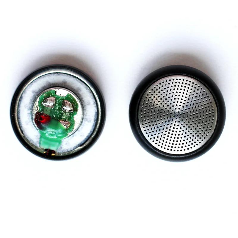 (2pieces) Unit 15.4MM Three frequency balanced titanium film 32ohm flat Head Driver earphone MX500 speaker with steel mesh