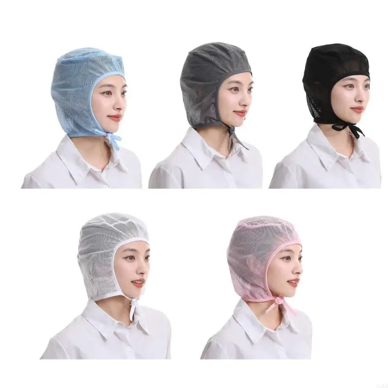 N5KB 10Pcs Breathable Hairnet Adjustable Kitchen Hair Net Service Hair Net Hat