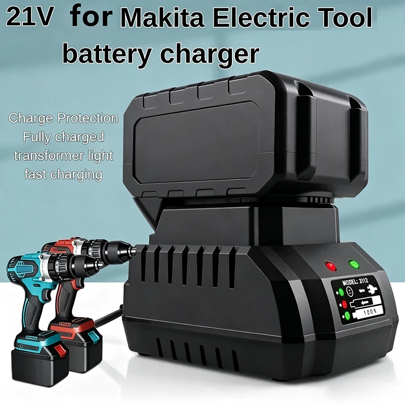 21V Battery Li-ion 6000mah 12000mah Fast Charging Safety Certified for Makita 21V Battery Electric Drill/Driver Tools /