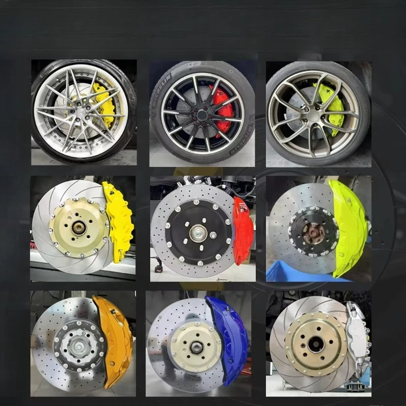 Custom Color 6 Piston Big Brake Kit Performance Style Brake System Upgrade MOQ 1 Set