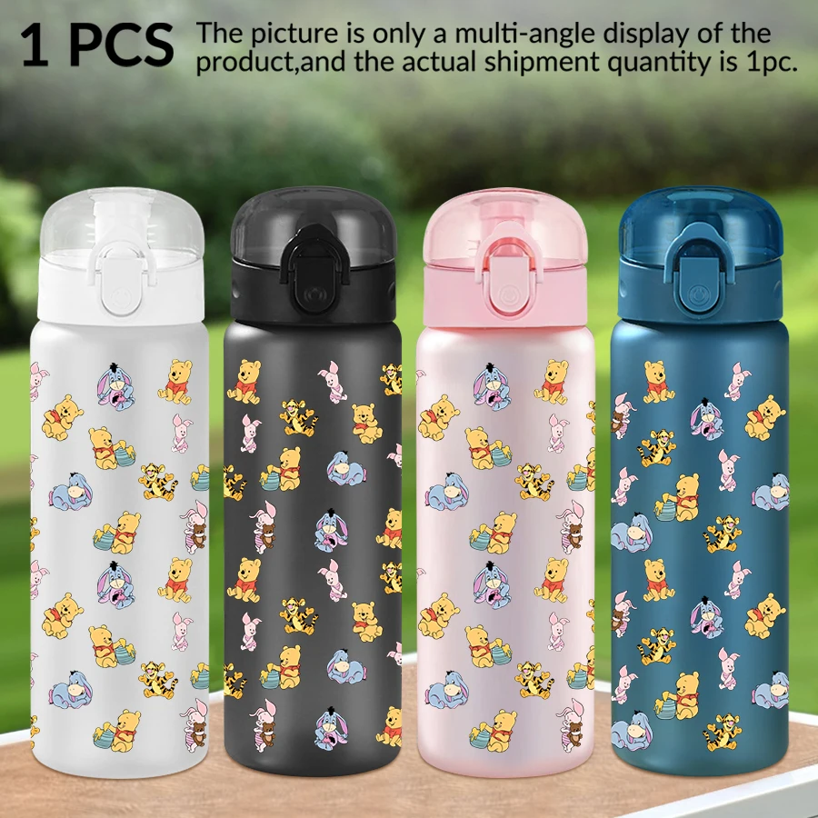 

1 шт., пластиковая бутылка для воды Disney Winnie the Pooh Tigger, 26 унций, спортивная чашка для воды на открытом воздухе, подарок на день рождения/повернення домой