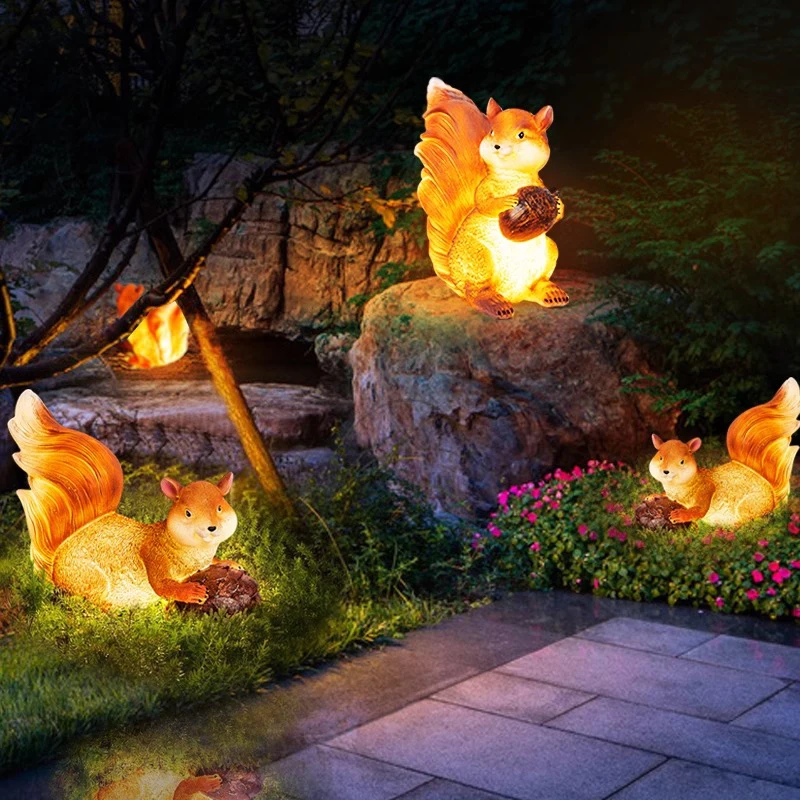 

Garden Decoration Outdoor Solar Lights Non outdoor Solar Lights Garden Decoration Squirrel Lights Solar LED Outdoor Lighting