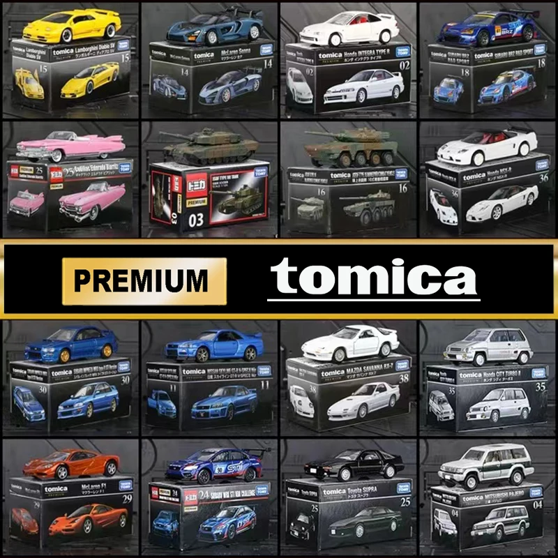 

Takara Tomy Tomica Premium Toyota Honda Lamborghini TP Nissan Scale 1/64 Diecast Automotive Model Ornaments Cas Toys Gift