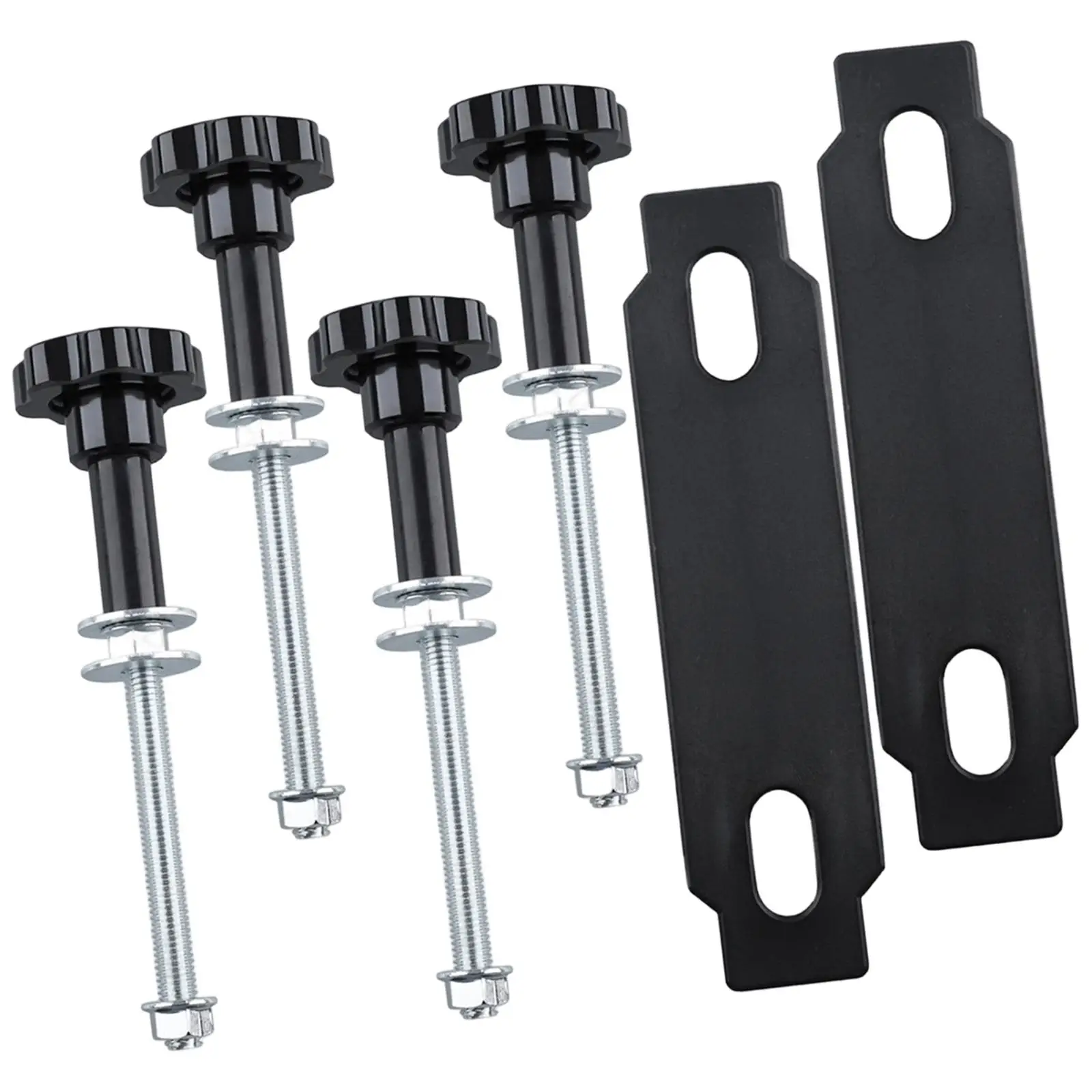 Practical Offroad Roof Bracket Kit Sturdy Metal Board Mounting Spare Parts for Overland Vehicle Travel