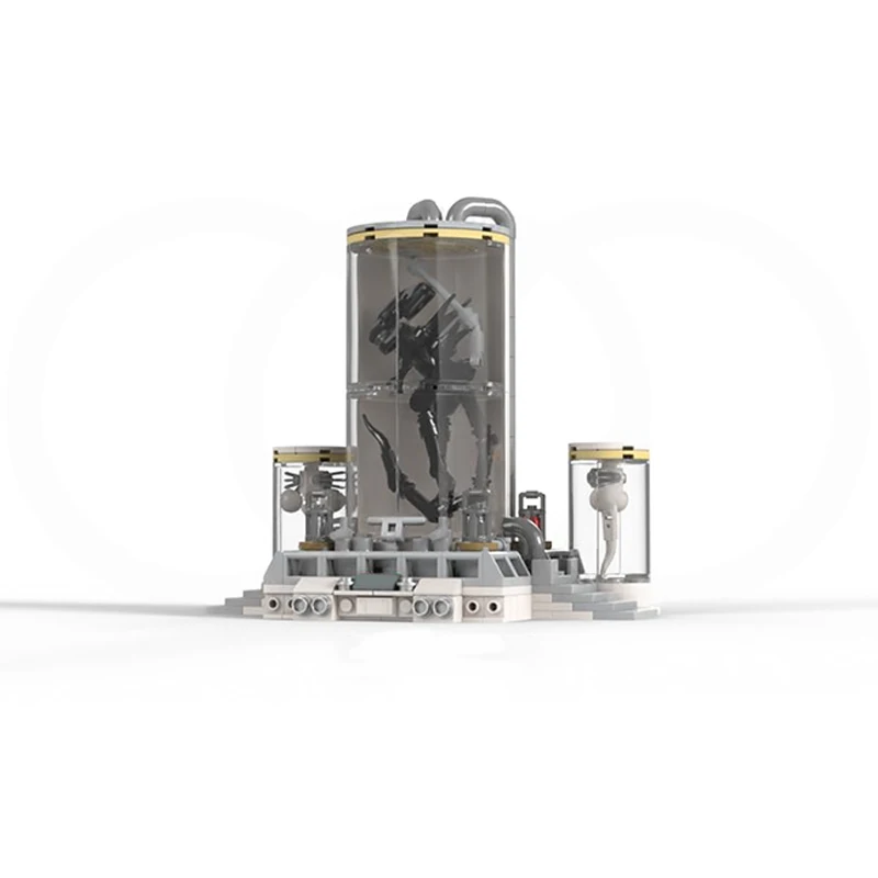 368pcs MOC Micro ALIENS Concept ART Series Model Building Blocks Architecture Toy Christmas Gifts DIY Creative Idea Education