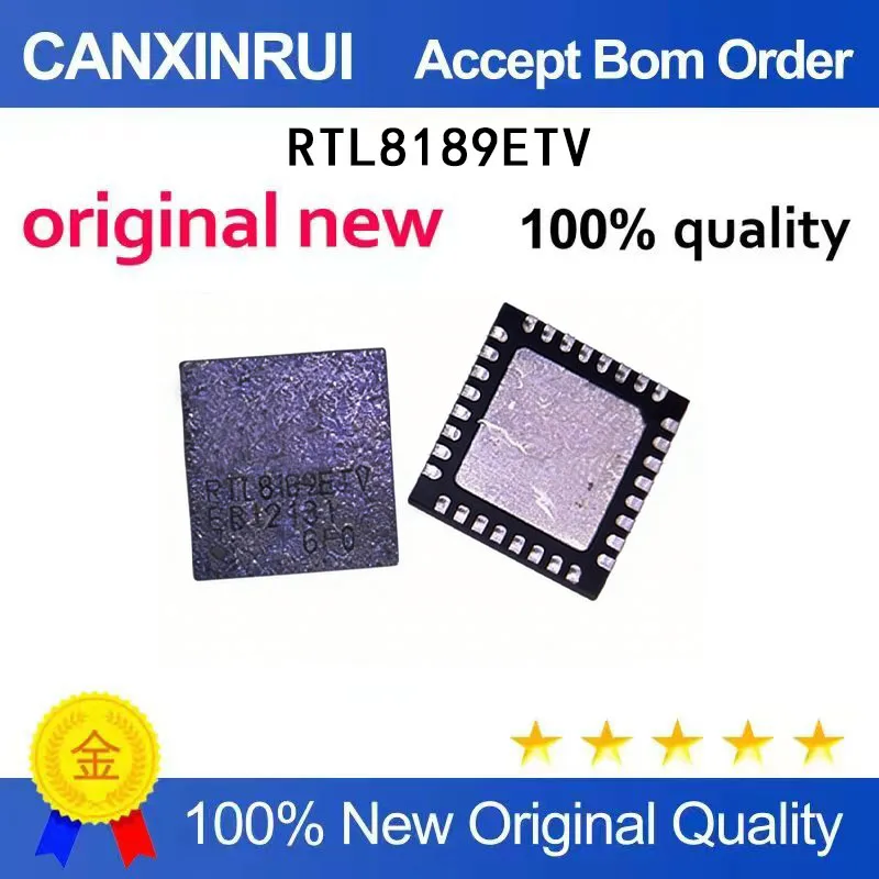 

(5-100 Pieces) New stock RTL8189ETV-CG RTL8189ETV QFN32