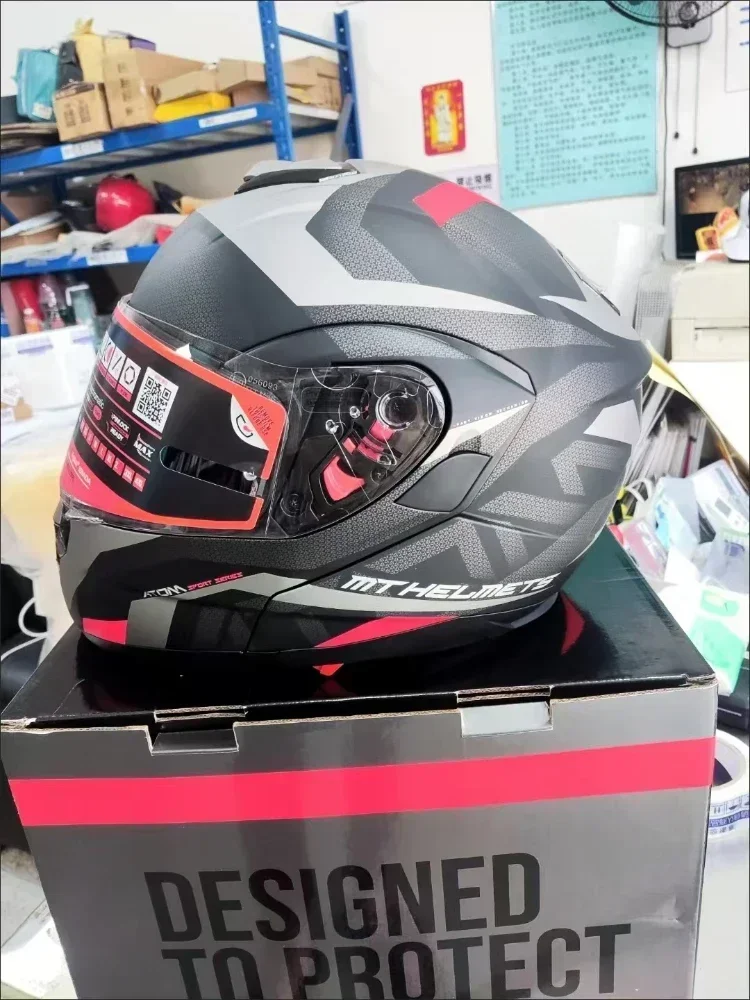 MT Motorrad Integralhelm Doppel Sonnenblende Winter Vier Jahreszeiten Männer Frauen Hohe Qualität Schutzhelme Capacete De Moto