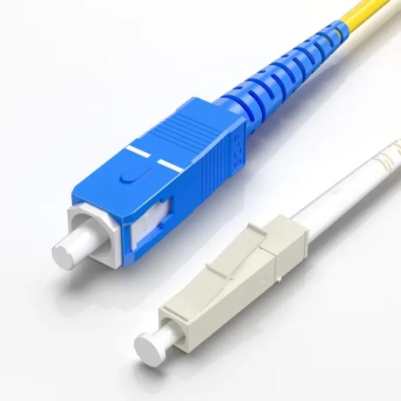 3PCS DTECH LSZH Fiber Optic Jumper SC LC Patch Cord Cable 10m