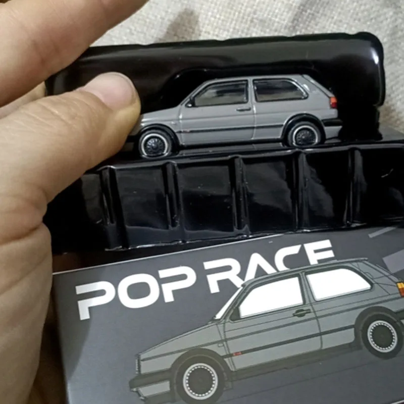 XCARTOYS POPRACE 1:64 Maßstab VW Golf GTI MK2 Legierung Simulation Auto Modell Klassiker Erwachsene Souvenir Geschenk Statische Anzeige