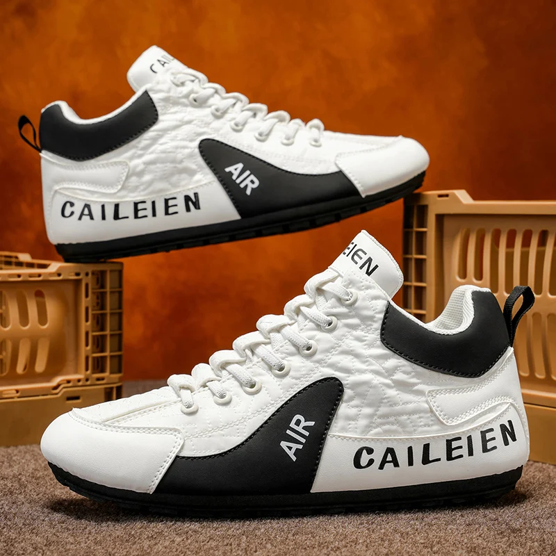 Outdoor Casual Sneakers for Men Comfort High Top Walking Shoes Breathable Athletic Jogging Shoes Lightweight Sport Running Shoes