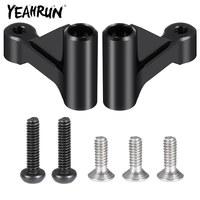 YEAHRUN 2Pcs Aluminum Alloy Front Brace Set for LOSI 1/16 Mini-B 2WD 1/18 Mini-T 2.0 RC Buggy Truck Model Upgrade Parts