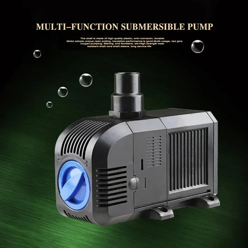 7-55W Ultra-Quiet HJ series 500—3000L/H Submersible Water Fountain Pump Filter Fish Pond Aquarium Water Pump Tank Fountain