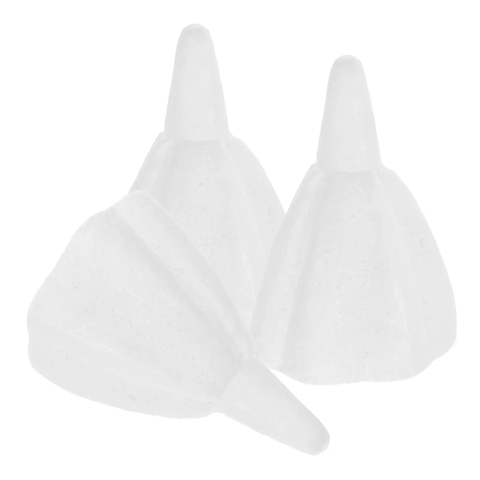 3Pcs Blank Foam Skirt Shape Craft Template Easy Paintable Light Safe Decorative Prop for Cake Topper Party DIY Handicraft