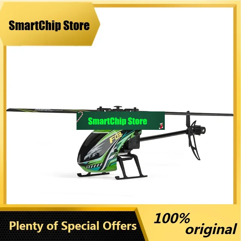 SmCpNEEBRC F03 Air Pressure Fixed Altitude 4 Channel Aileron Free Helicopter 2.4G 4CH Remote Control Crash Resistant Aviation Mo