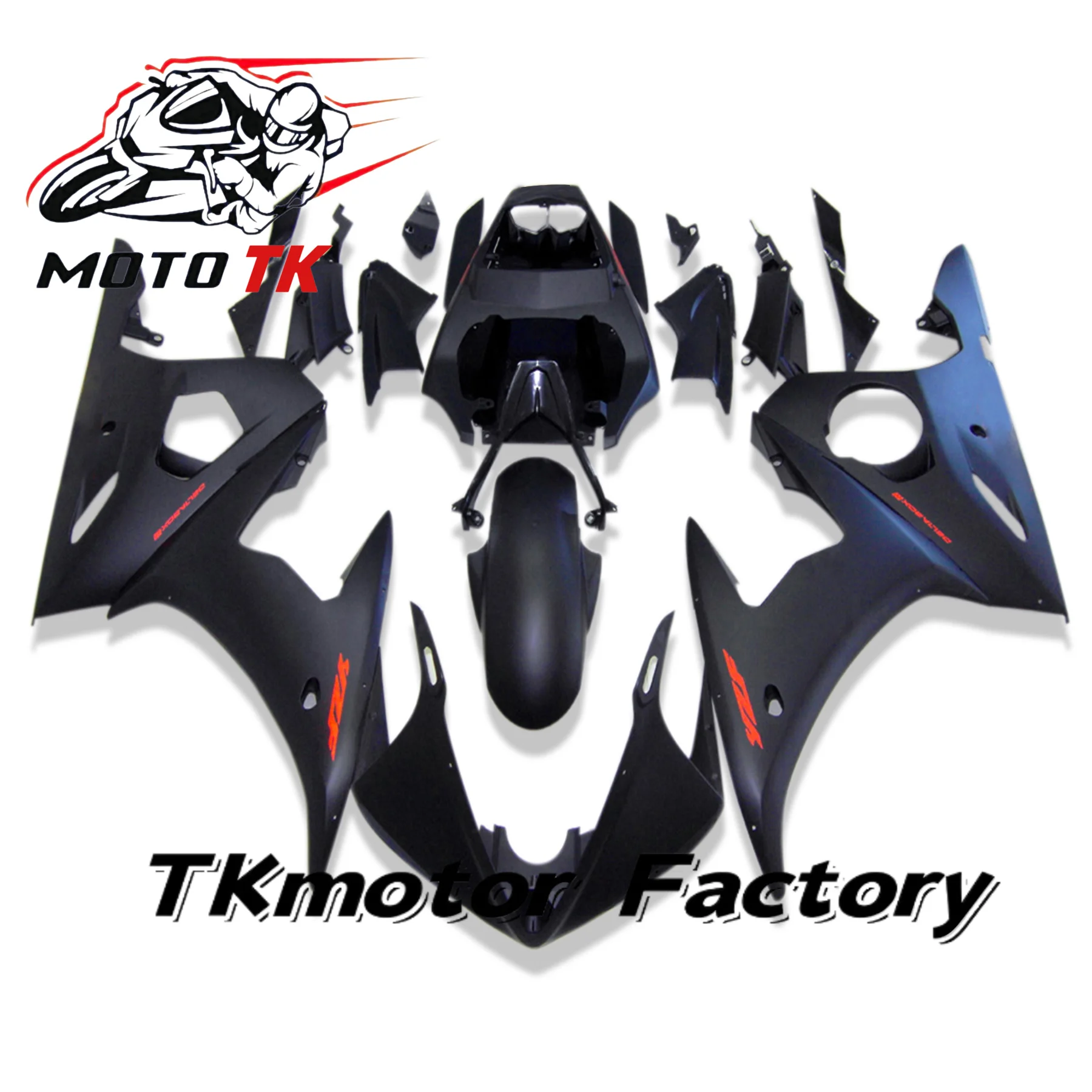 ABS Fairing Set For Yamaha YZF R6 2003-2005 Motorcycle Fairing Kit Injection pour  Molded ABS Plastic Bodywork Full Assembly 04