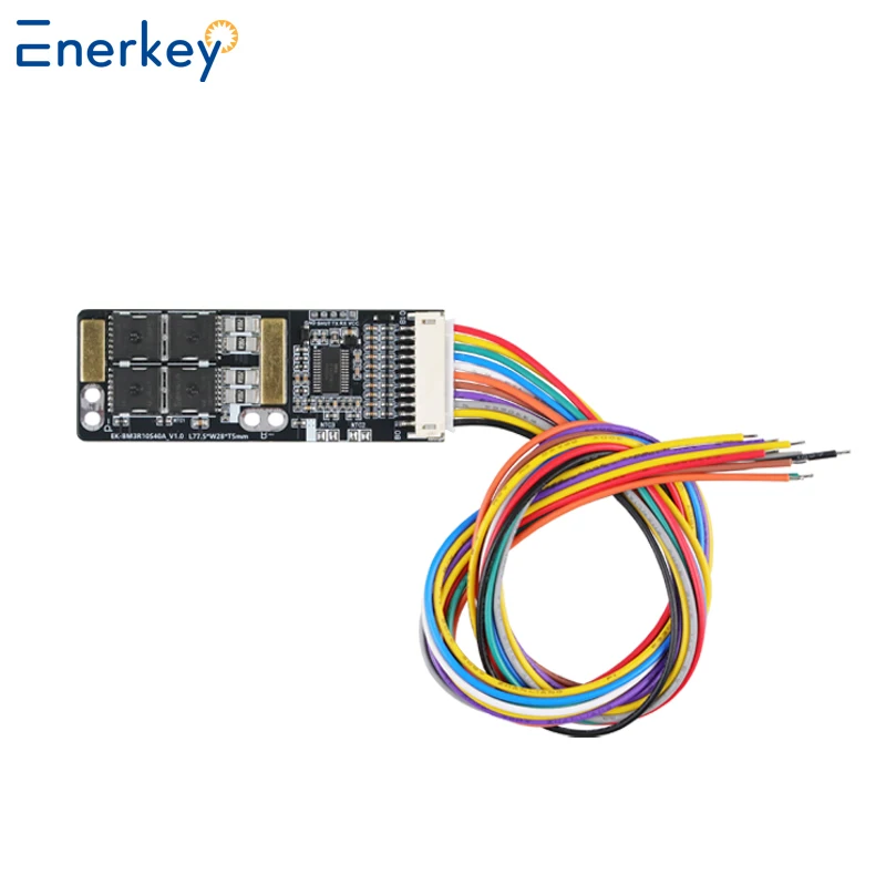 Enerkey BMS 3S 4S 5S 6S 7S 8S 9S 10S 40A Li-Ion LiFePo4 LTO SIB 18650 بطاريات BMS نظام إدارة البطارية للمركبات