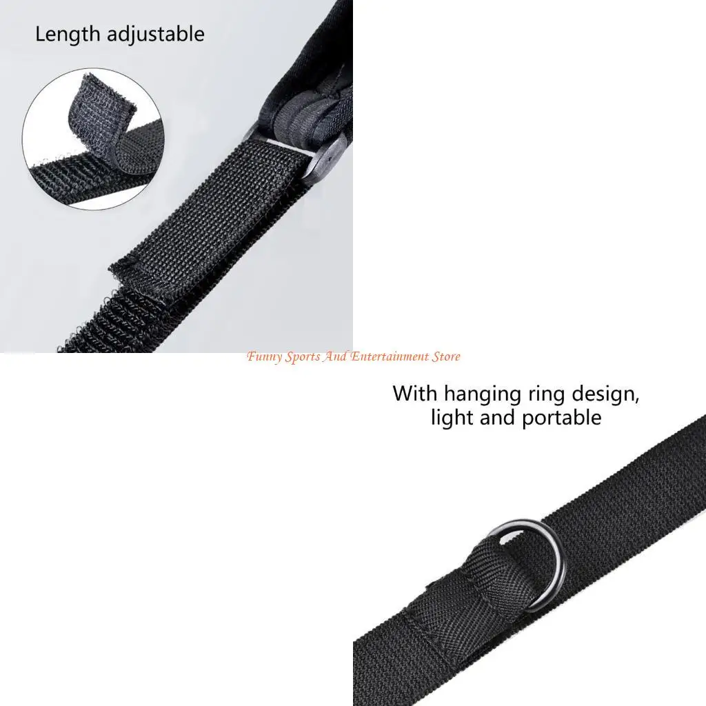 

C4DE Adjustable Fishing Rod Sleeves Belt Replacement Rod Tip Protectors Belt Tip Guards Sleeves Belt Fishing Rod Protectors