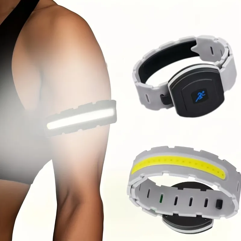 

Rechargeable LED Arm Light IP65 Waterproof Adjustable for Night Running Walking Outdoor Sports and Night Skateboarding Lighting