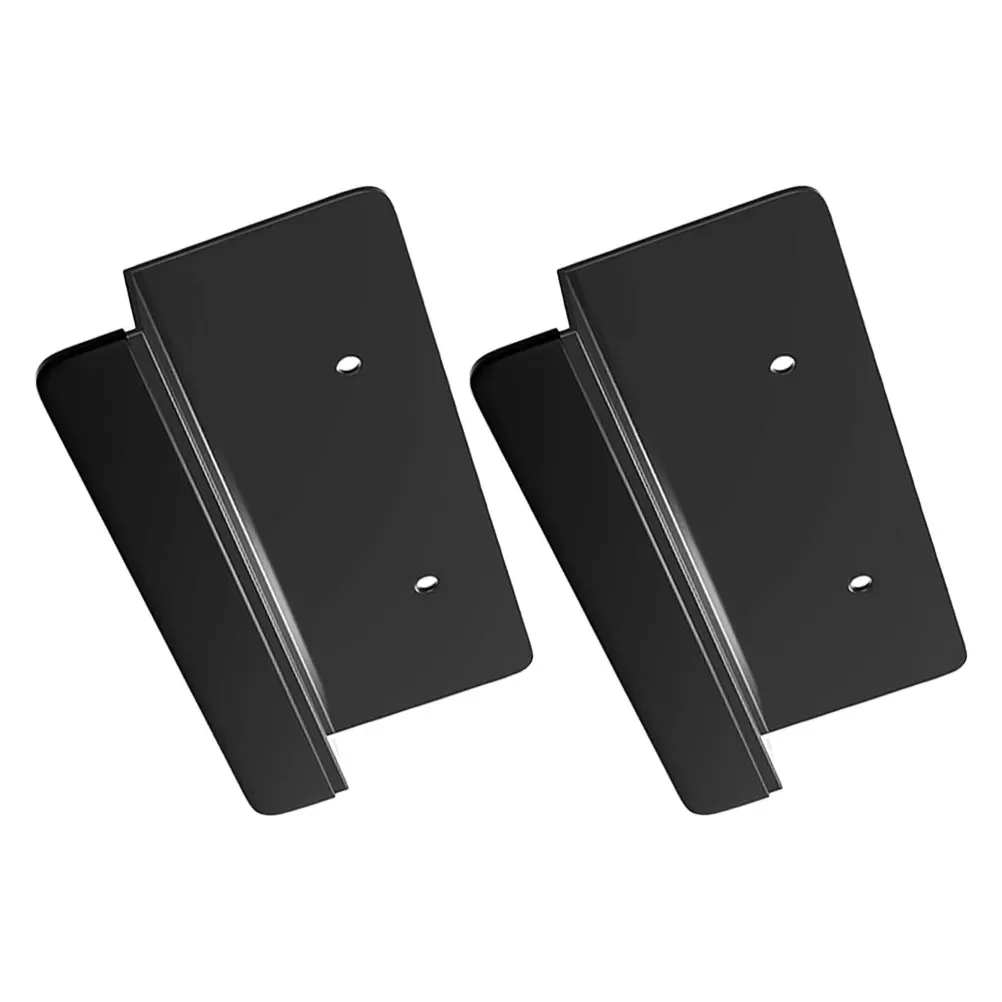 

2pcs Trash Cabinet Foot Pull Carbon Steel Drawer H Kitchen Bathroom Non Contact Opener Rubber Edge Full Coverage Door