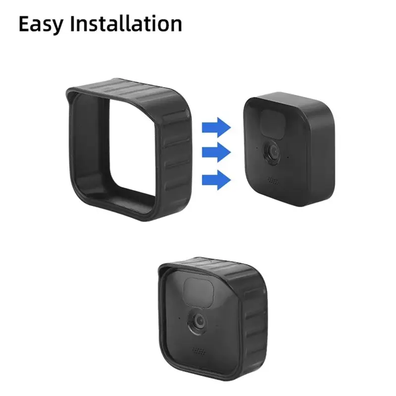 AB25-Camera Protective Case With Hat Brim Camera Case Housing Anti-Scratch Dustproof For Blink Outdoor/Indoor/XT1/XT2