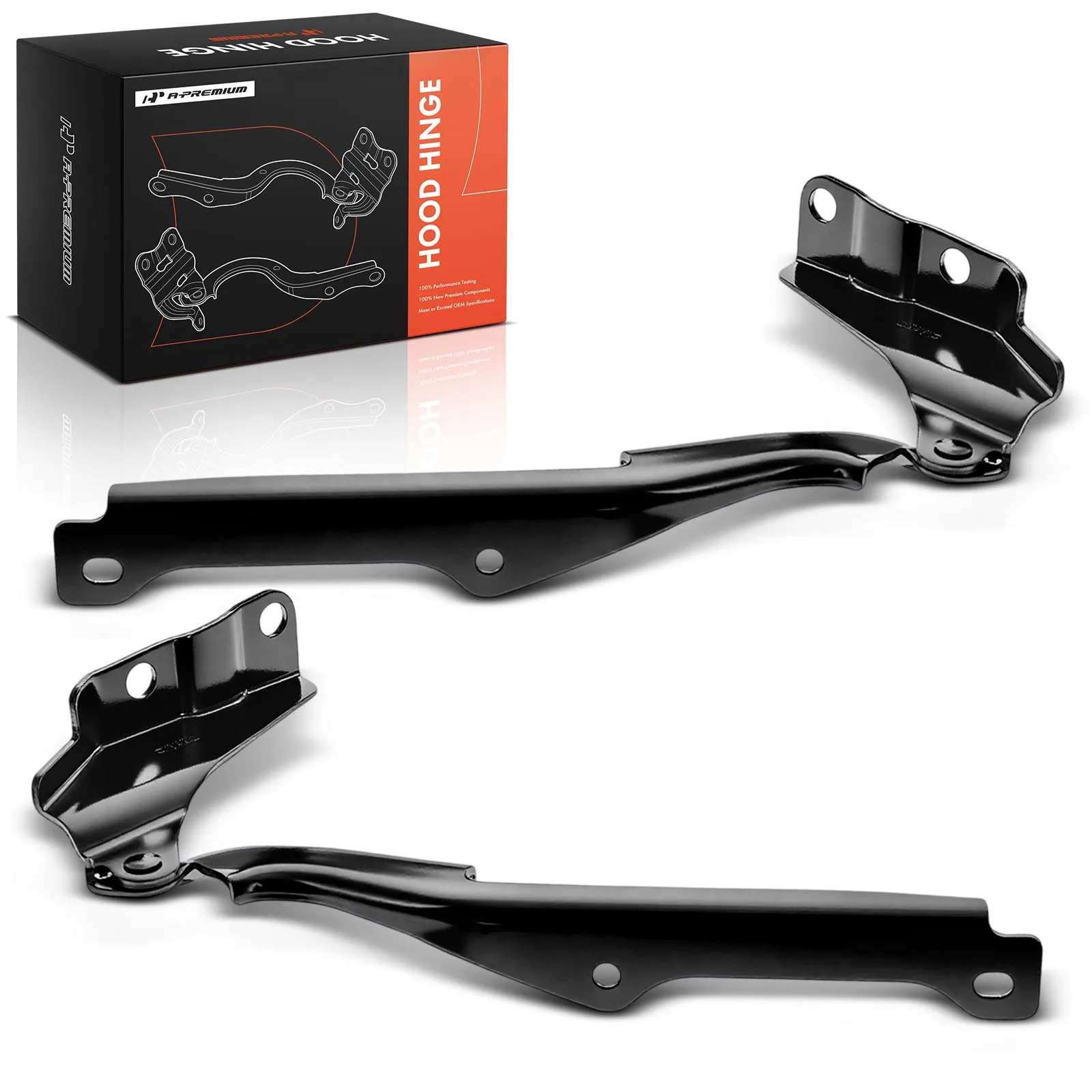 A-Premium Pair Front Driver & Passenger Side Hood Hinge for Mazda 3 3 Sport 2019-2023