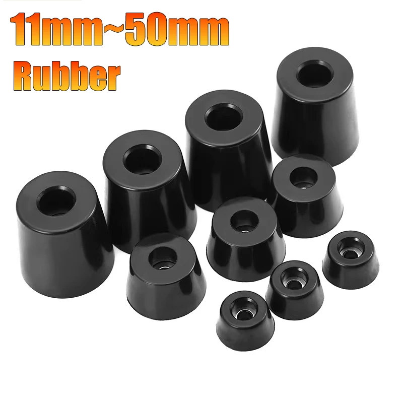 Rubber Shock Absorbing Feet, Anti-Vibration Pads for Furniture,Speaker,Washing Machine,Non-Slip Floor Protector with Gasket