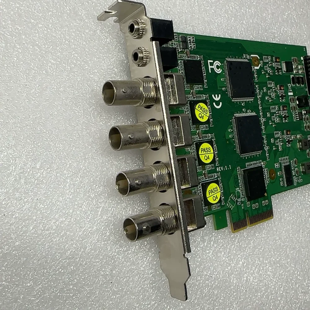 The Four-channel high-definition recording capture card BS-1080HD-4SDI