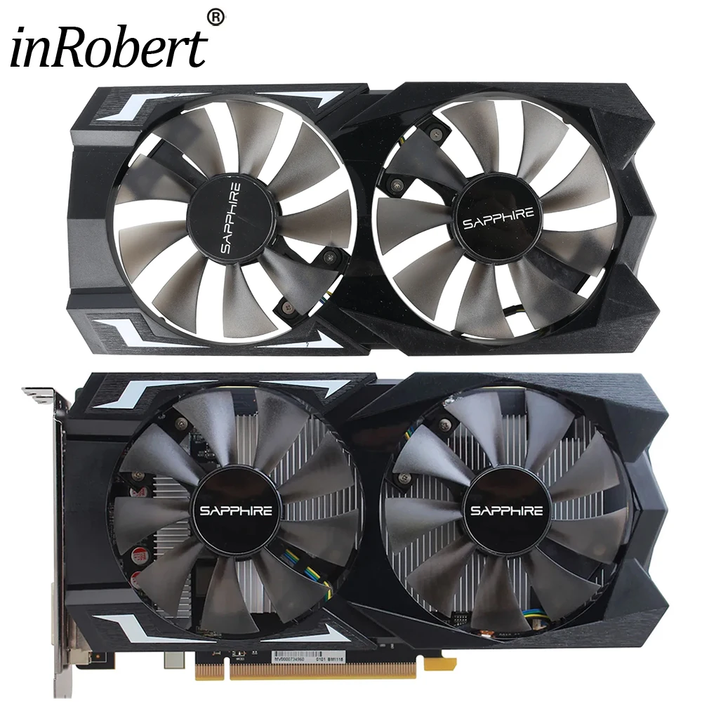 

85mm GA91B2H Cooler fan replace for Sapphire RX560 4G D5 OC Graphics card Cooling fan with case