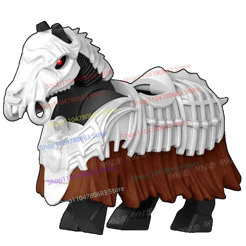 MOC Building Blocks Mini Anime Cartoon Character Figurine Assembly Model Ornament Toy Display Holiday Gift Collectible