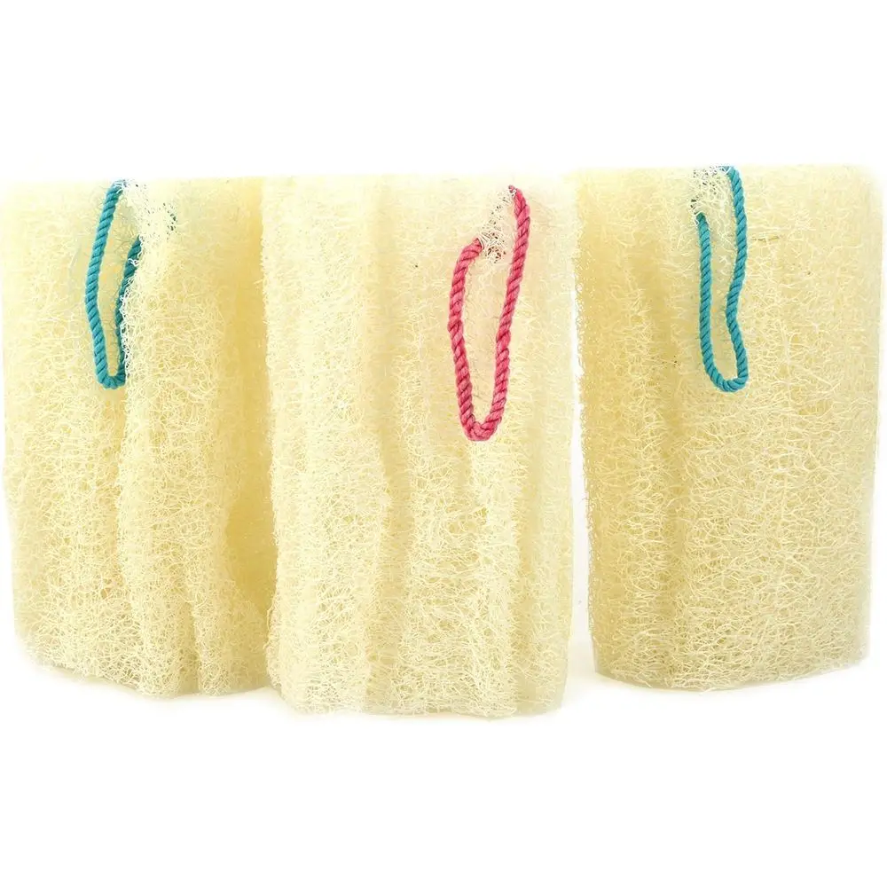 

Natural Exfoliating Body Scrubber - Egyptian Loofah Sponge for Men & Women