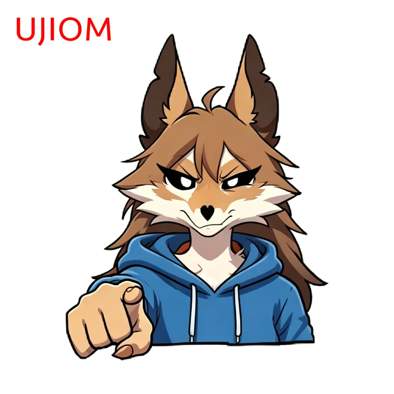 UJIOM Furry Exquisite Graphics Wall Sticker Delicate Eye Catching Scratch Proof Graphic Decal Murals Decoration Accessories