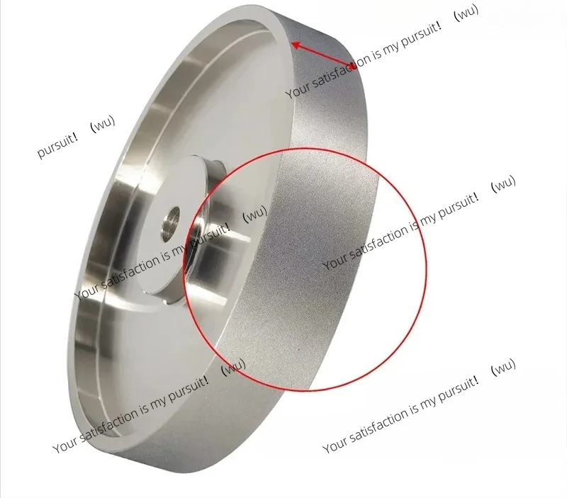 For Sharpening High Speed Steel, Grit 60 A69ediamond Grinding Wheel Parallel Grinding Wheel Dia 6X1inch Wide With 1/2Inch Arbor