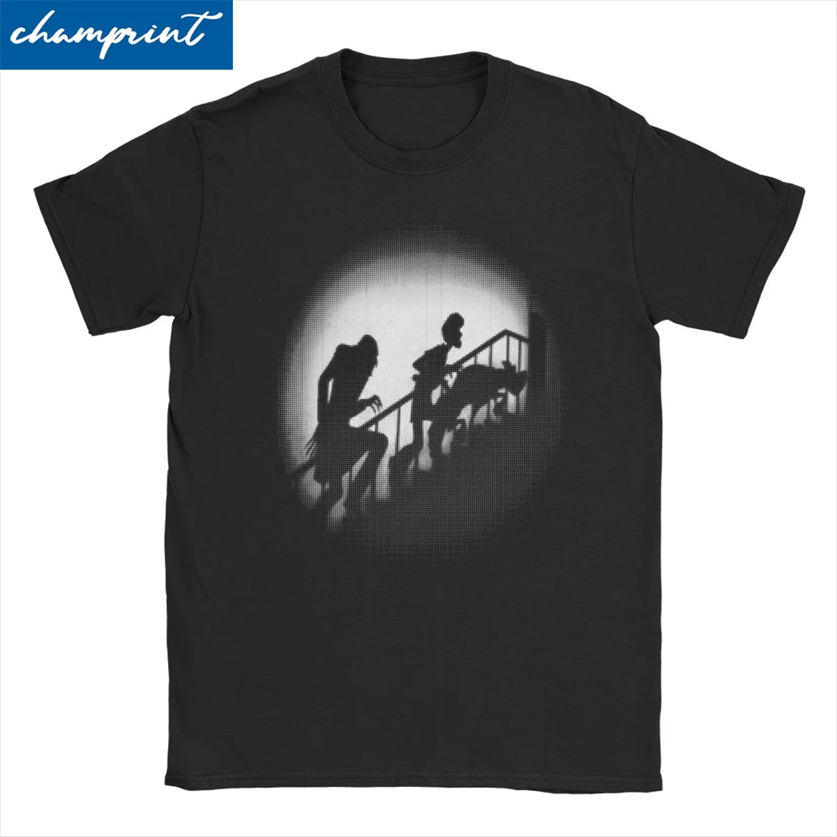 Men Women T-Shirts Nosferatu The Mystery Hunter Humor Pure Cotton Tee Shirt Horror T Shirts O Neck Clothes Plus Size