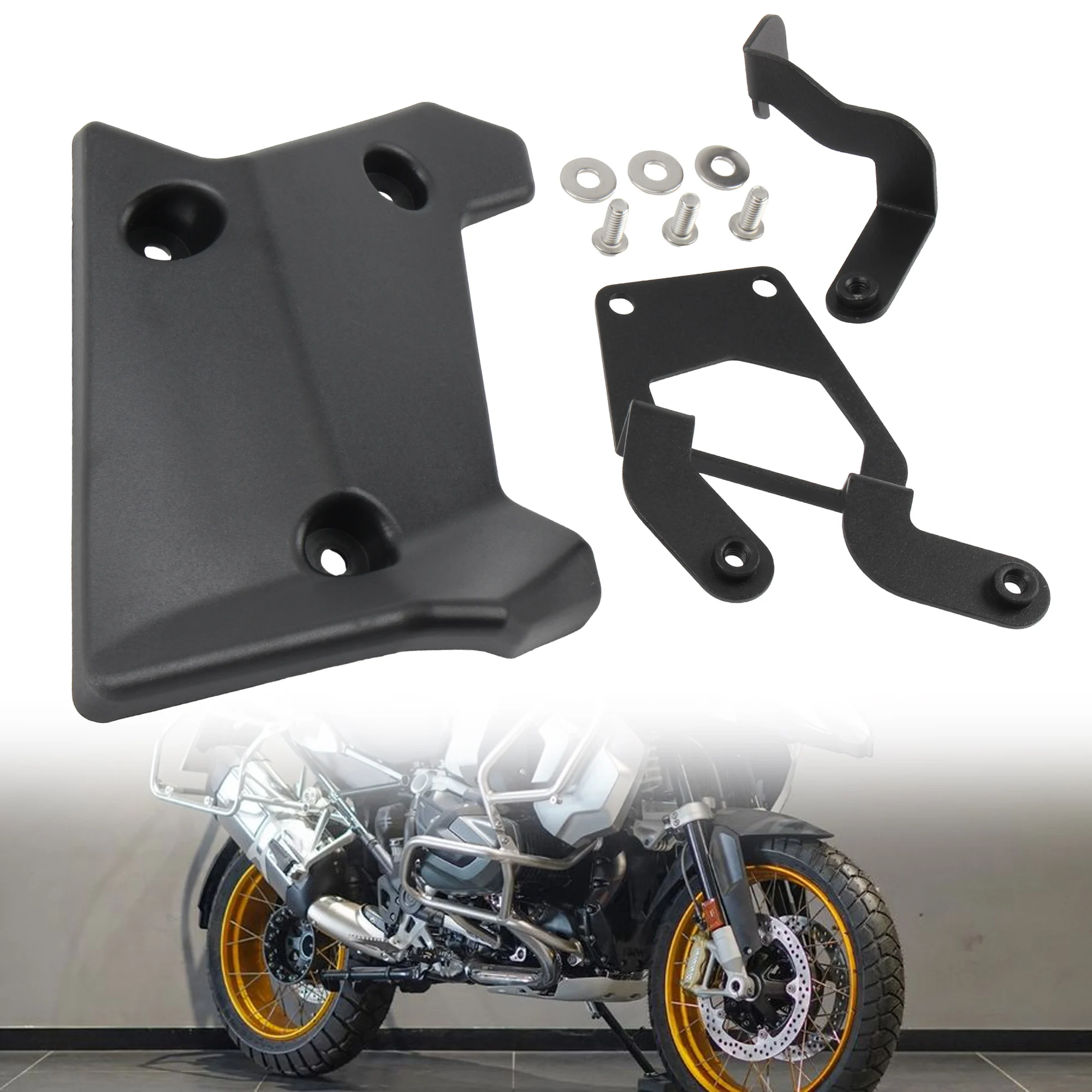 ل BMW R1200GS دراجة نارية العادم غطاء رفرف الإطار العلوي إنفيل الجانب الأوسط لوحة مجموعة R1250GS 2013- 2022 2023 الحرس حامي