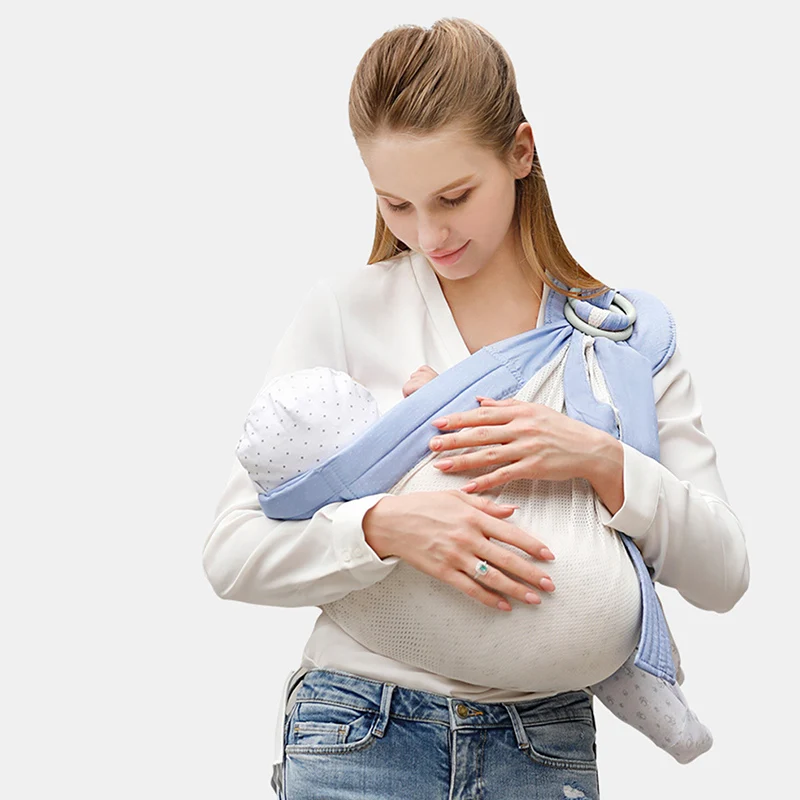 Baby Wrap Carrier Schal Mehrzweck verstellbare Schlinge Neugeborene weiche Baby Baumwolle Stoff multifunktion ale atmungsaktive Hüftsitz