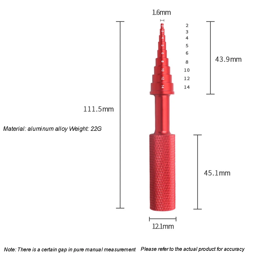 Car Bearing Remover Tools Aluminum Alloy Puller Installer 2-14mm Bearing Disassembler Universal Car Repair Tool 1 Pcs